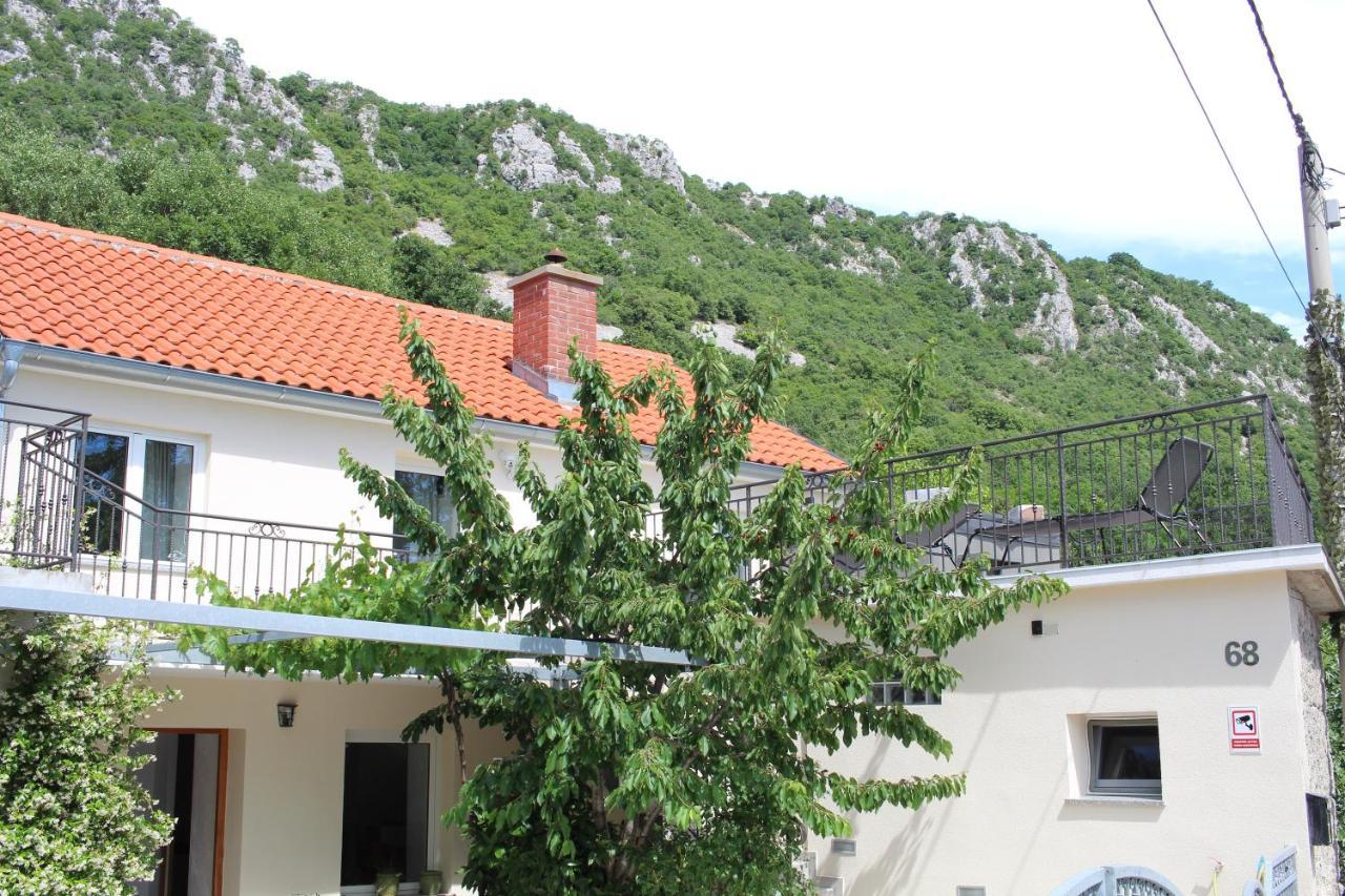 Villa Nona Tamara With Astonishing Sea & Mountains View Брибир Экстерьер фото